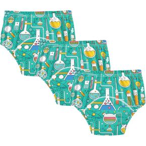 Toddler Potty Training Underwear Cotton Absorbent Soft Baby Girl Boy Potty Training Pant 2T-5T