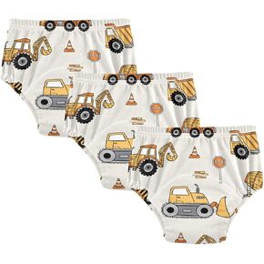 Toddler Potty Training Underwear Cotton Absorbent Soft Baby Girl Boy Potty Training Pant 2T-5T
