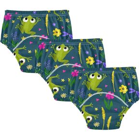 Toddler Potty Training Underwear Cotton Absorbent Soft Baby Girl Boy Potty Training Pant 2T-5T