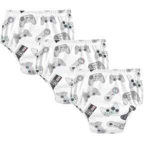 Toddler Potty Training Underwear Cotton Absorbent Soft Baby Girl Boy Potty Training Pant 2T-5T