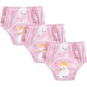 Toddler Potty Training Underwear Cotton Absorbent Soft Baby Girl Boy Potty Training Pant 2T-5T