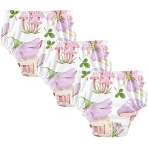 Toddler Potty Training Underwear Cotton Absorbent Soft Baby Girl Boy Potty Training Pant 2T-5T