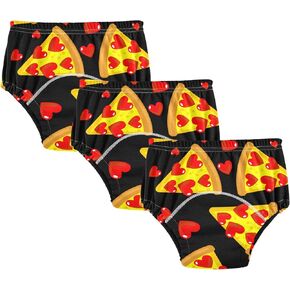 Toddler Potty Training Underwear Cotton Absorbent Soft Baby Girl Boy Potty Training Pant 2T-5T