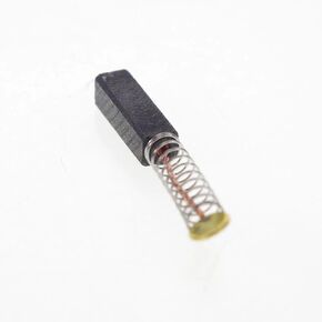 Tool Part for 2PCS Dimension 4mm X 6mm X 10mm Carbon Brushes with Spring for Generic Electric Motors