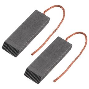 2pcs 5mm x 13mm x 40mm Carbon Brush - for Generic Electric Motor (Washing Machine) - with Copper Wire Electrical Part Accessories Brushes Set Replacement Compatible Electronic Power DC Tool