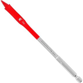 Diablo Spade Bit for Wood - Speed-TIP Design - 3/8" Diameter, 6" Length, 1/4" Hex Shank - DSP2030