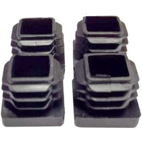 Plastic Insert Chair Glides for Square tubing (Slanted)