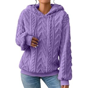 LCMTWX Winter Coats for Women Women's New Solid Hooded Thickened Jacquard Long Sleeve Color Block Patchwork Cardigan Winter