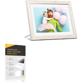 BoxWave Screen Protector Compatible with Dragon Touch Digital Picture Frame (10.1 in) XKS0001-WT-US2 - ClearTouch Anti-Glare Privacy (2-Pack), Privacy Screen Protector Flexible Film Anti-Glare