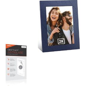 BoxWave Screen Protector Compatible with Dragon Touch Digital Picture Frame Modern 10 Aqua (10.1 in) - ClearTouch Anti-Glare (2-Pack), Anti-Fingerprint Matte Film Skin