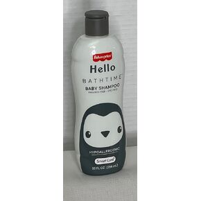 مرحبا شامبو بيبي في وقت الاستحمام ، hypoallergenic ، خالية من البارابين ، خالية من صبغة ، 10 أوقية