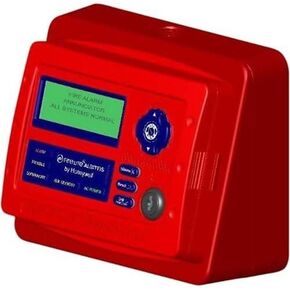 ANN-SB80KIT-R Surface Mount Backbox with Angled Wedge for Annunciator, Red