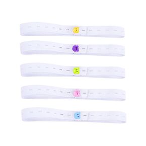 20pcs Boy Girl Diaper Tape Adjustable Nappy Fixing with Elastic Diaper Strips Fasteners Soft Comfortable for Random Colors