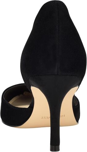 NINE WEST حذاء نسائي من جلد الغزال الأسود مقاس 12 M in Kuwait