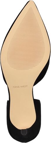 NINE WEST حذاء نسائي من جلد الغزال الأسود مقاس 12 M in Kuwait