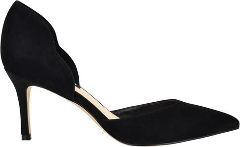 NINE WEST حذاء نسائي من جلد الغزال الأسود مقاس 12 M in Kuwait