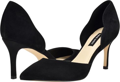 NINE WEST حذاء نسائي من جلد الغزال الأسود مقاس 12 M in Kuwait