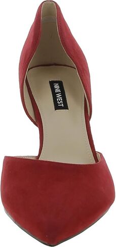 NINE WEST حذاء نسائي من جلد الغزال الأسود مقاس 12 M in Saudi Arabia