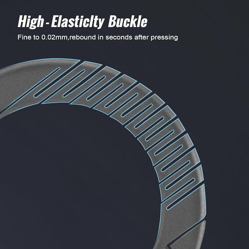 ThruNite Titanium Keychain Rings, Split Side Pushing Key Rings Bulk, 2PCS 30mm Heavy Duty Key Ring for Home Car Office Keys Attachment, 30mm in Kuwait