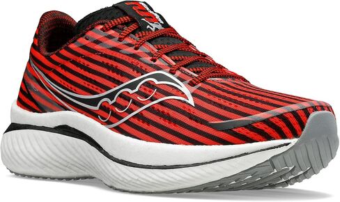 Saucony Men's Endorphin Speed 3 Sneaker, White/Black, 8 in Saudi Arabia