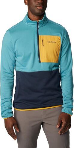 Columbia Men's Hike Half Zip, Black, Medium in Saudi Arabia