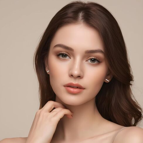 YZSFMZGE أقراط بار للنساء 925 فضة بار أقراط هيبوالرجينيك الحد الأدنى لذيذ الكلاسيكية عالية مصقول بار أقراط مجوهرات هدية للنساء الفتيات in Kuwait