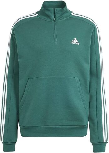 adidas Men's Essentials Fleece 3-Stripes 1/4 Zip in Saudi Arabia