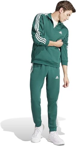adidas Men's Essentials Fleece 3-Stripes 1/4 Zip in Saudi Arabia
