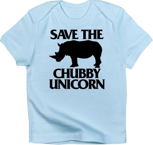 CafePress Save The Chubby Unicorn Infant T Shirt Cute 100% Cotton Infant Graphic T-Shirt in Saudi Arabia