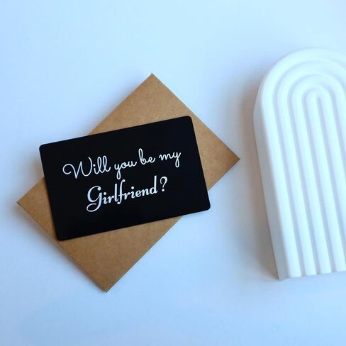 Will you be my Girlfriend? | LOVE Messages, Card for couple, lover, girlfriend. Never Fade. Marriage, Wedding, Proposal Card. Christmas for her, Birthday, Valentine, Mother's Day. in Kuwait