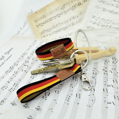 Germany Bracelet, Germany Elastic Flag Bracelet for Men and Women, German Bracelet with Leather Stamp in Saudi Arabia