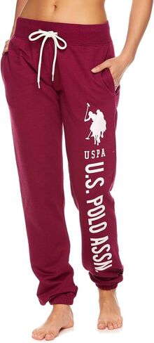 U.S. Polo Assn. Essentials Womens Lounge Pants with Pockets, Plus Size Sweatpants for Women (Mint-Heather, 3X) in Saudi Arabia