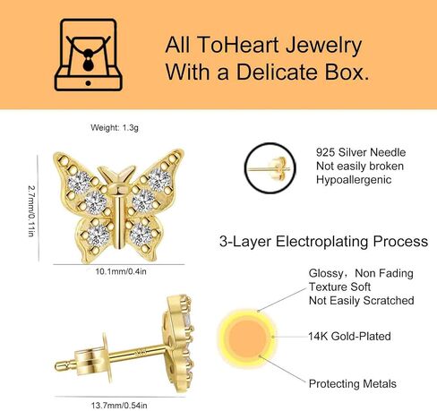 ToHeart 14k Gold Plated Twisted Hoop Earrings for Womens Lightweight Hypoallergenic Large Gold Hoop Earrings, Silver, No Gemstone in Kuwait