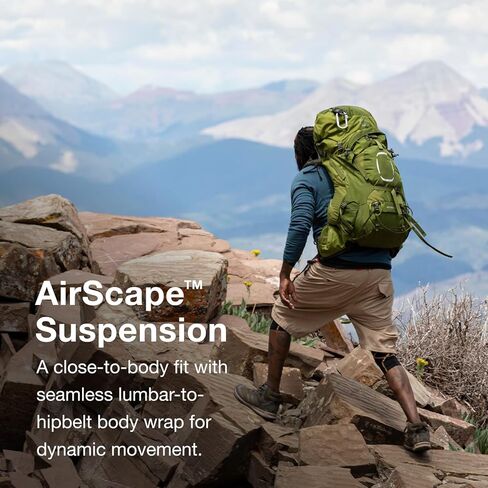 Osprey Europe Men's Ather 65 Hiking Pack, حقيبة ظهر in Kuwait