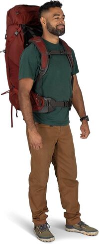 Osprey Europe Men's Ather 65 Hiking Pack, حقيبة ظهر in Kuwait