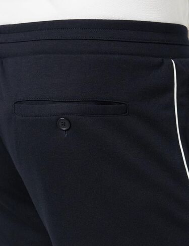 A|X ARMANI EXCHANGE mens Basic Fleece Logo Jogger Sweatpants, Navy, X-Large US in Saudi Arabia