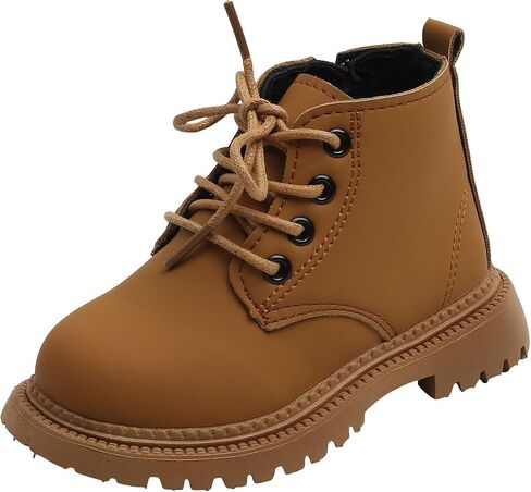 IWIHMIV Winter Boots Kids Toddler Ankle Boots Girls Ankle Booties Boots for Boys Girls Round Toe Boots Toddle Casual Shoes in Saudi Arabia