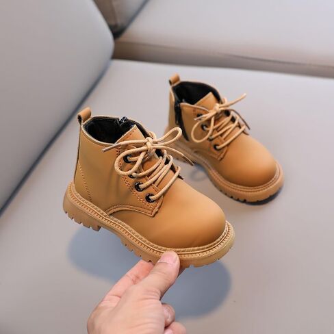 IWIHMIV Winter Boots Kids Toddler Ankle Boots Girls Ankle Booties Boots for Boys Girls Round Toe Boots Toddle Casual Shoes in Saudi Arabia