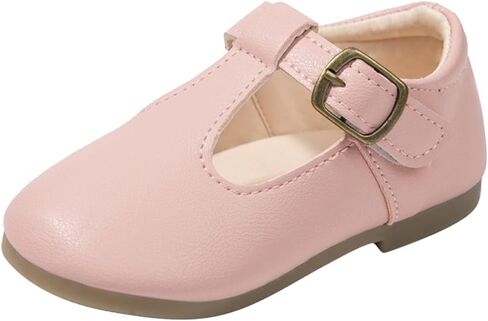 Toddler Girl Mary Jane Dress Shoes School Oxford Flats for Girl Wedding Party Shoes T-Strap Uniform Shoes in Kuwait