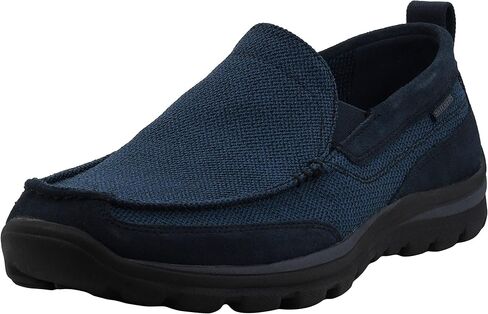 Skechers Men's Superior Milford Loafer, Brown, 10 Medium US in Saudi Arabia