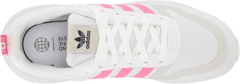 adidas Originals Smooth Runner Sneaker, Black/Black/Black, 13 US Unisex Little Kid in Kuwait