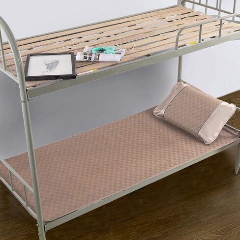 Portable Rattan Summer Sleeping Mat Folding Single Summer Sleeping Mat Student Cooling Mat for School Dormitory(3#) in Saudi Arabia