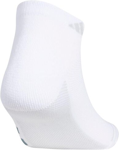 جوارب Adidas الرجالية Superlite Stripe 3 منخفضة القطع (3 أزواج)، أسود/رمادي ليلي/رمادي أونيكس، X-Large in Saudi Arabia