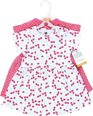 Hudson Baby Infant and Toddler Girls Cotton Dresses in Saudi Arabia