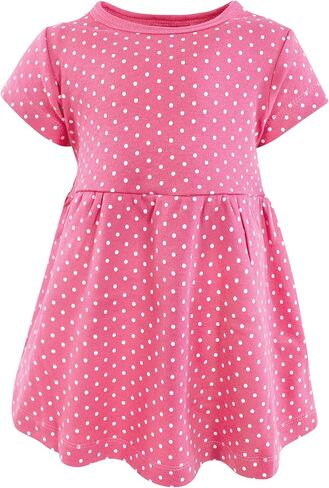 Hudson Baby Infant and Toddler Girls Cotton Dresses in Saudi Arabia