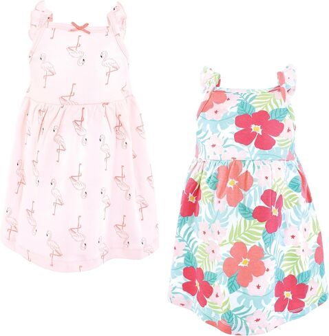 Hudson Baby Infant and Toddler Girls Cotton Dresses in Saudi Arabia