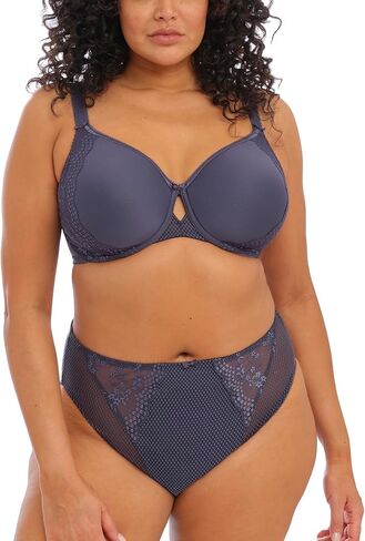 Elomi Charley Bandless Spacer Seamless Underwire Bra (4383),38H,Storm in Kuwait