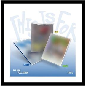 TWICE THIS IS FOR 4th Album+Pre-Order Gift+Folded Poster (Random ver, + 1 Folded Poster)