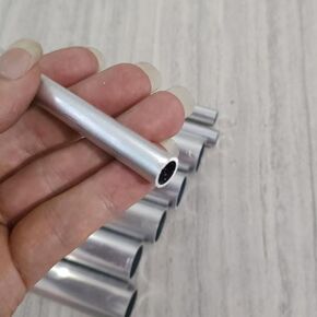 Aluminum Round Tubing Seamless Straight Pipes, 2mm Thickness 6-56mm OD Straight 240mm 490mm Long Round 6061 Aluminum Alloy Tube(49cm OD 40 x ID 36mm)