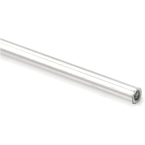 Aluminum Round Tubing Seamless Straight Pipes, 4 Inch Round Aluminium Pipe Metal Tube, 6061 Aluminum Alloy Pipe Metal Tube, for Miniature Antenna Tubes, 1pc(18x4mm)